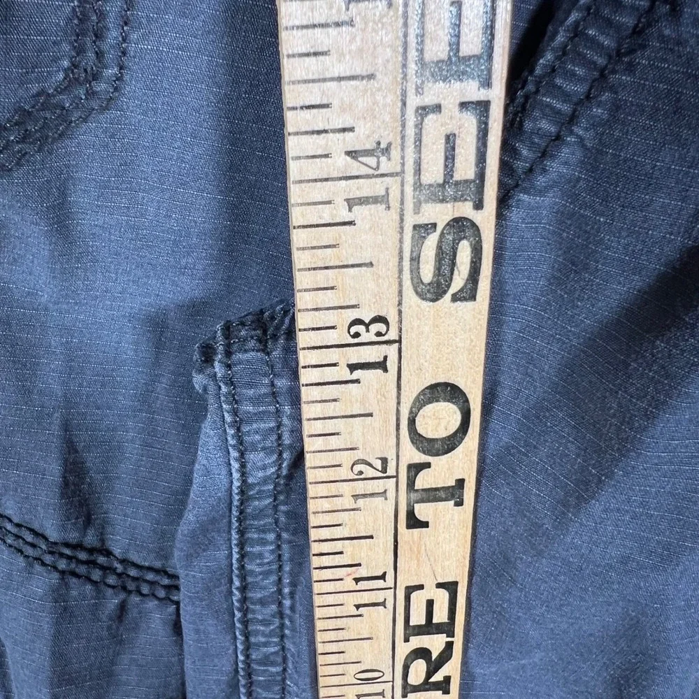 Helix Mens Cargo Shorts Size 36 Charcoal Grey Ripstop Utility Relaxed Fit‎